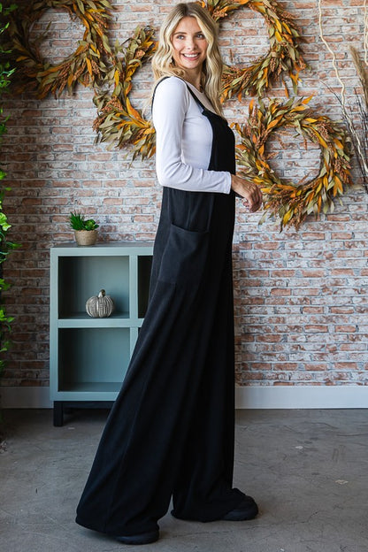 Zezal Rib Knit Overall jumpsuit