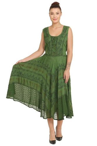 Esther Sleeveless Renaissance Dress